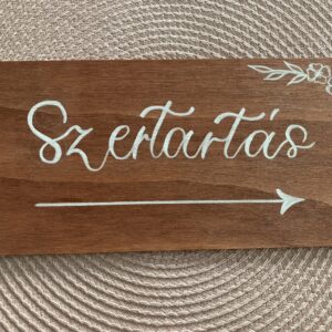 Szertartás tábla